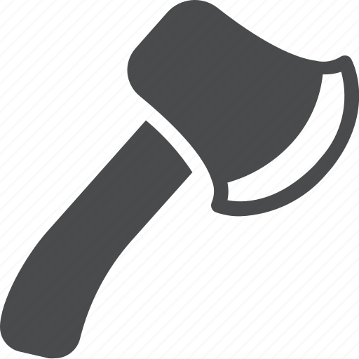 Axe, hatchet, outdoors, tool, weapon, wood icon - Download on Iconfinder
