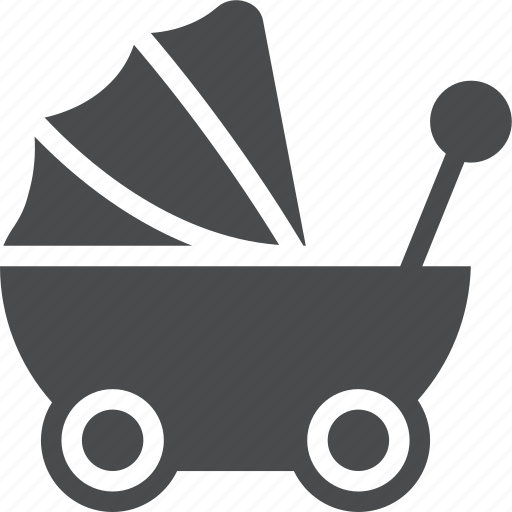 Baby, stroller, child, infant, kid, newborn, toddler icon - Download on Iconfinder