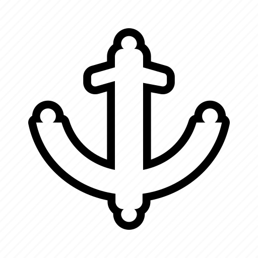 Anchor, antique, equipment, ios, nautical, object, security icon - Download on Iconfinder