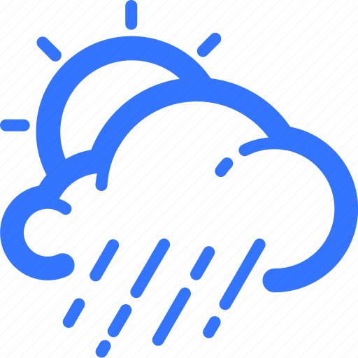 Cloud, rain, sun, thunderstorm, weather icon - Download on Iconfinder