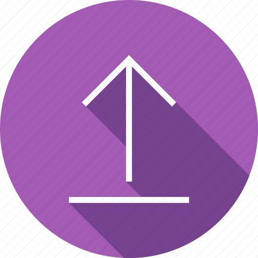 Arrow, direction, navigation, up, upload, uploading icon - Download on Iconfinder