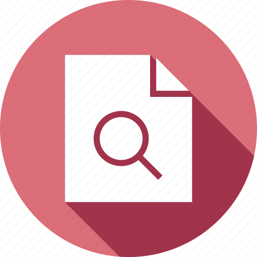 Contract, document, file, paper, search icon - Download on Iconfinder
