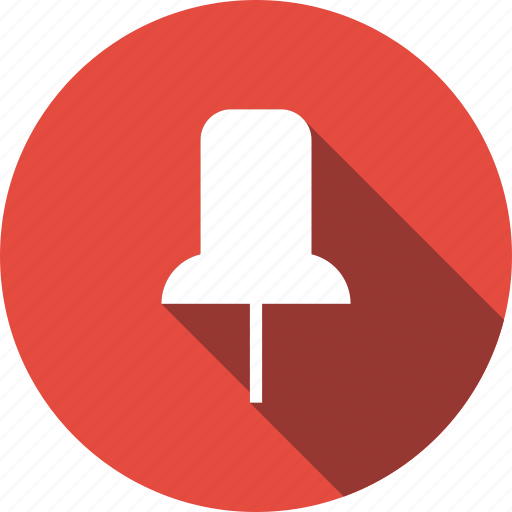 Fasten, pin, push, pushpin, tack, thumb, thumbtack icon - Download on Iconfinder