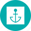 anchor, boat, marine, nautical, sailor, ship, tattoo 