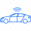 autonomous, car, driving, signal, tesla
