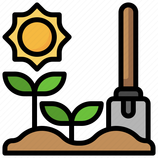 Farming, ground, soil, leaves, ecology icon - Download on Iconfinder