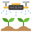 drone, farming, gardening, watering, ground 