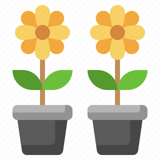 Flower, farming, gardening, sprinkler, bloom icon - Download on Iconfinder