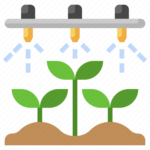 Plants, sprinklers, farming, gardening, watering icon - Download on Iconfinder