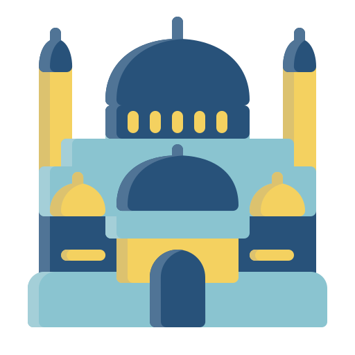 Mosque, pray, islam, building icon - Free download
