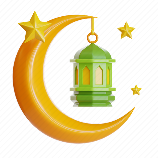 Eid, mubarak, ramadan, eid al fitr 3D illustration - Download on Iconfinder