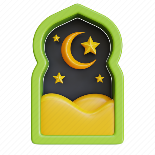 Ramadan, eid, eid mubarak, fasting 3D illustration - Download on Iconfinder