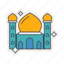mosque, building, muslim, islam, religion, architecture