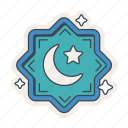 ornament, islam, moon, ramadan, muslim