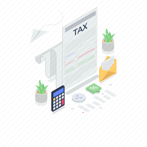Tax data, tax document, tax file, tax paper, tax report illustration - Download on Iconfinder