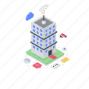 connected building, high rise building, infrastructure, skyscraper, smart building 