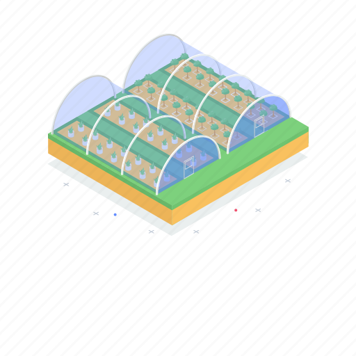 Conservatory, glasshouse, greenhouse, hothouse, planthouse illustration - Download on Iconfinder