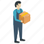 courier delivery, delivery boy, delivery man, freight forwarder, logistics delivery 