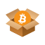 box, bitcoin, package 