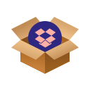 box, dropbox, package