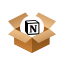 box, notion, package 