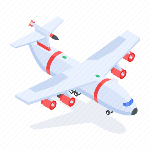 Aeroplane, flying transport, air transportation, aircraft, plane] icon - Download on Iconfinder