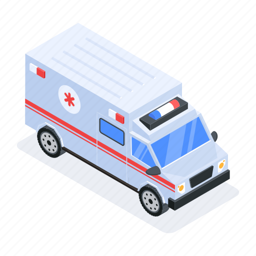 Ambulance, emergency transport, hospital van, medical transport, medical van icon - Download on Iconfinder