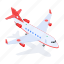 aeroplane, flying transport, air transportation, aircraft, plane 