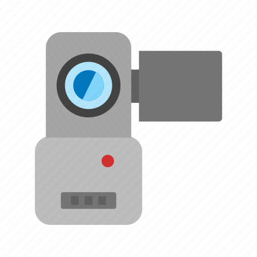 Camcorder, camera, digital, lens, production, technology, video icon - Download on Iconfinder