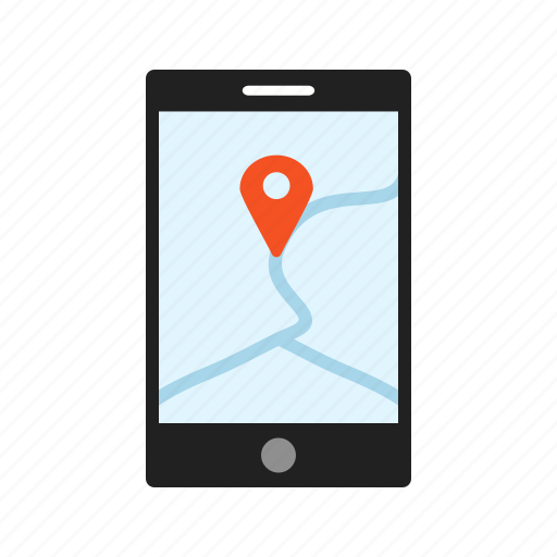 Gps, navigation, screen, system, technology, tracking, travel icon - Download on Iconfinder