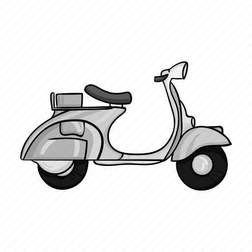 Delivery, scooter, transport, transportation, travel, vehicle icon - Download on Iconfinder