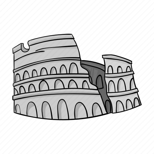 Ancient, architecture, building, coliseum, construction, structure icon - Download on Iconfinder