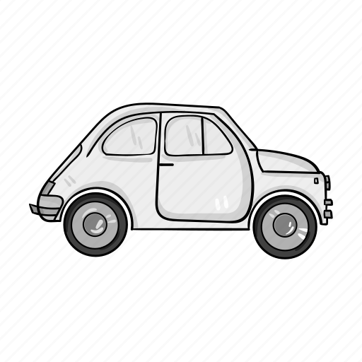 Auto, car, italian, retro, transport, travel, vehicle icon - Download on Iconfinder