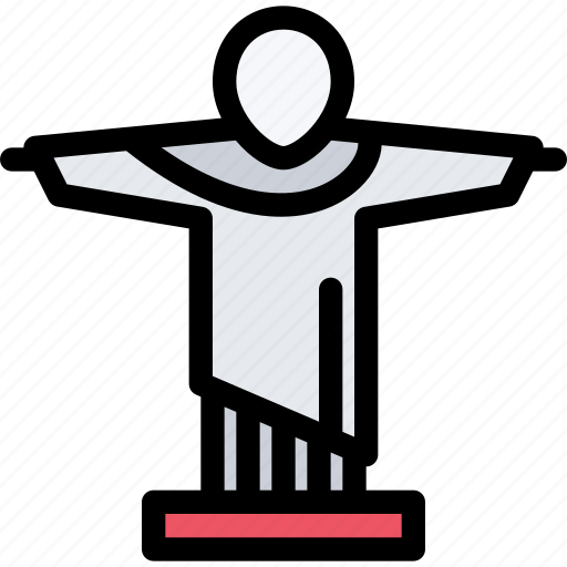 Architecture, christ, city, real estate, realtor, redeemer, statue icon - Download on Iconfinder