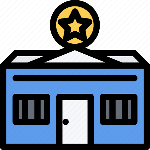 Architecture, building, city, police, real estate, realtor, station icon - Download on Iconfinder