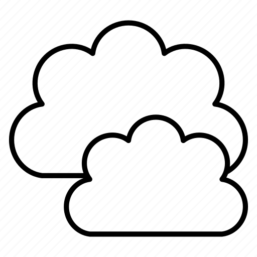 Cloudy, weather, cloud, forecast, rain icon - Download on Iconfinder