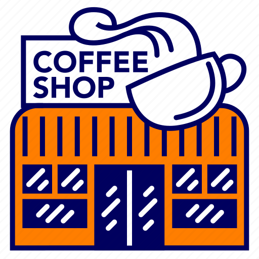 Cafe, city, cityscape, coffee shop, indonesia, jakarta, landmark icon - Download on Iconfinder