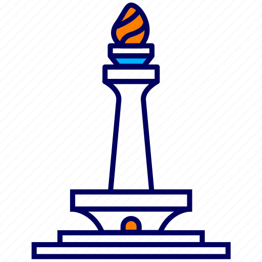 City, cityscape, indonesia, jakarta, landmark, monas, monument icon - Download on Iconfinder
