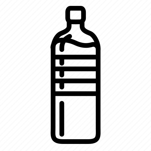 Aqua, bottle, drink, jamu, mineral water, plastic, water icon - Download on Iconfinder