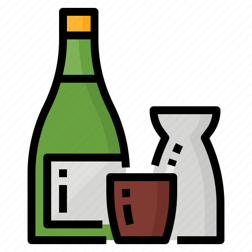 Beverage, drink, japanese, restaurant, sake icon - Download on Iconfinder