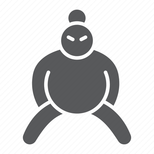 Asian, character, fat, japan, japanese, sumo, wrestler icon - Download on Iconfinder