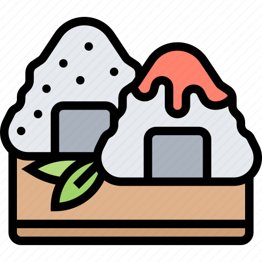 Onigiri, rice, gourmet, food, meal icon - Download on Iconfinder