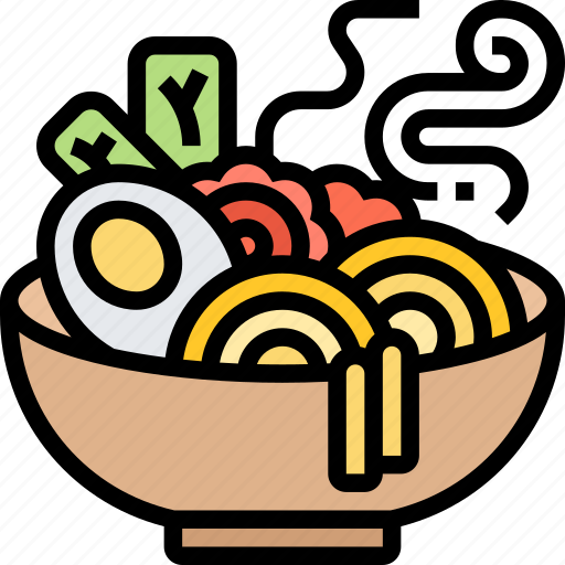 Ramen, noodle, soup, meal, food icon - Download on Iconfinder
