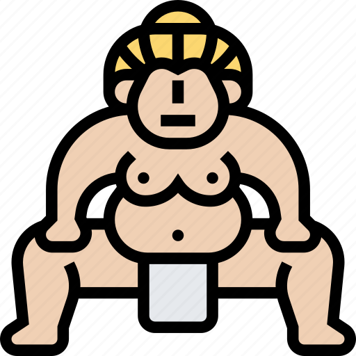 Sumo, japanese, athlete, traditional, sport icon - Download on Iconfinder