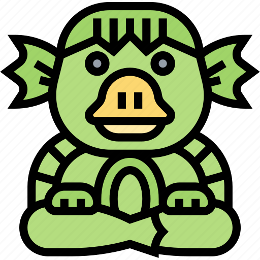 Kappa, monster, folklore, japanese, traditional icon - Download on Iconfinder