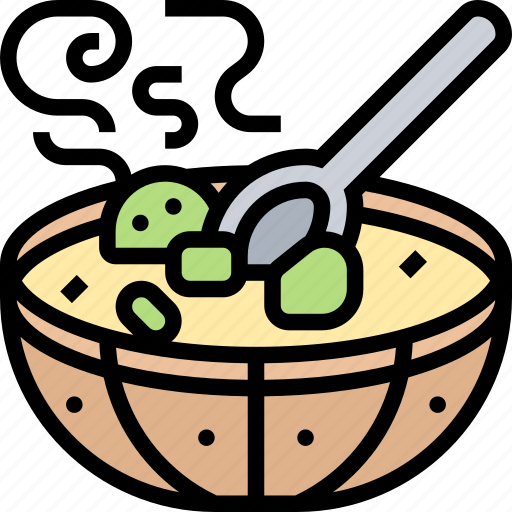 Miso, soup, food, cuisine, bowl icon - Download on Iconfinder