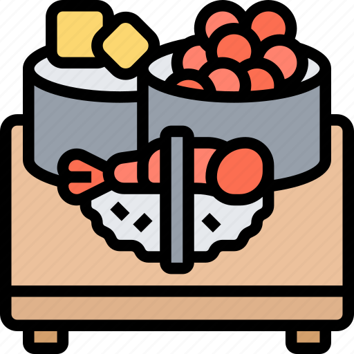 Sushi, japanese, food, cuisine, meal icon - Download on Iconfinder