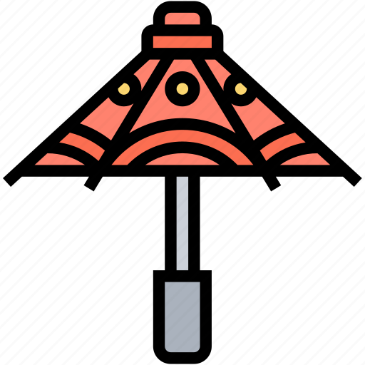 Wagasa, umbrella, paper, culture, oriental icon - Download on Iconfinder
