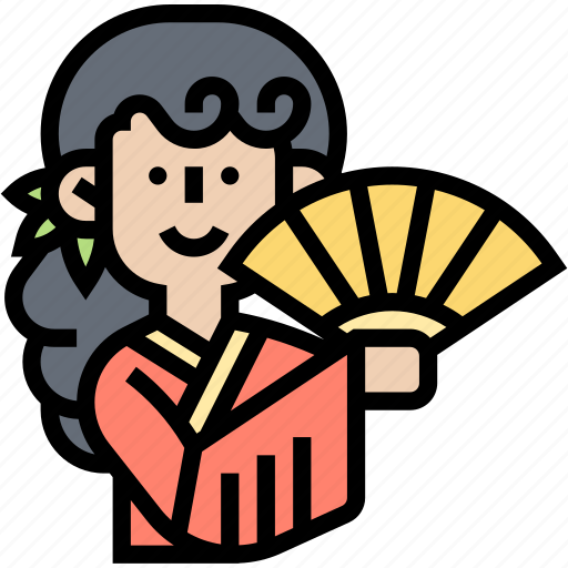 Fan, paper, cool, summer, oriental icon - Download on Iconfinder