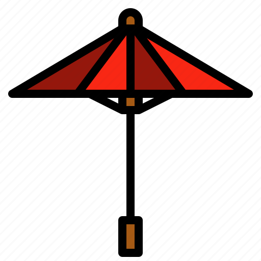 Japan, rain, rainy, umbrello, wagasa icon - Download on Iconfinder